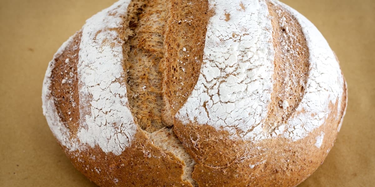 Freshly baked baguettes